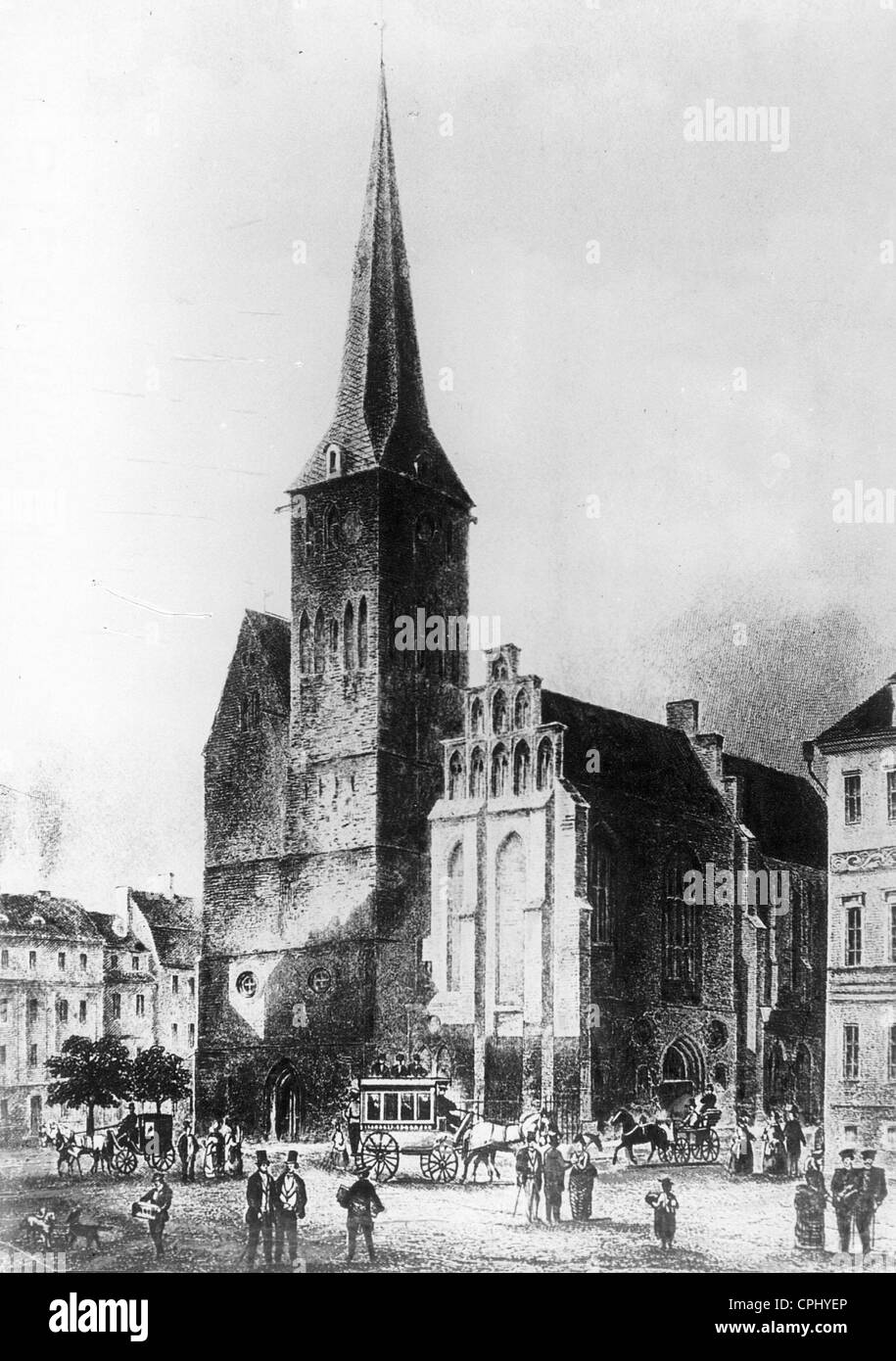 St. Nikolaus-Kirche Stockfoto