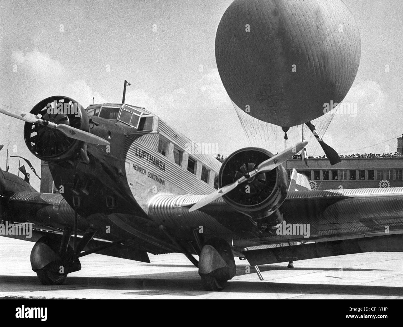 Junkers Ju 52, 1937 Stockfoto