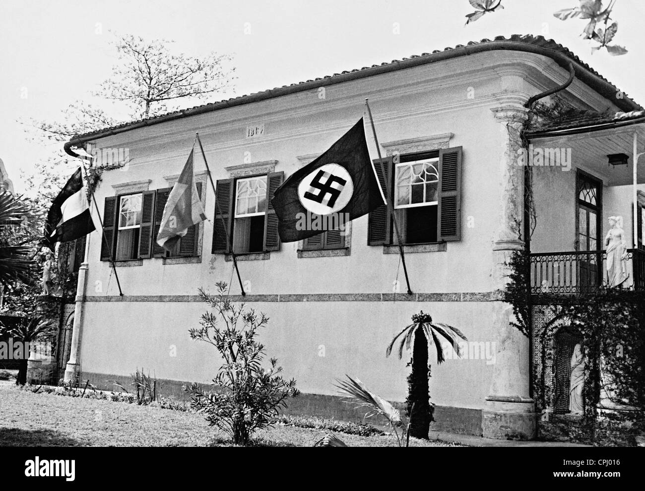 NSDAP-Büro in Nictheroy, 1935 Stockfoto