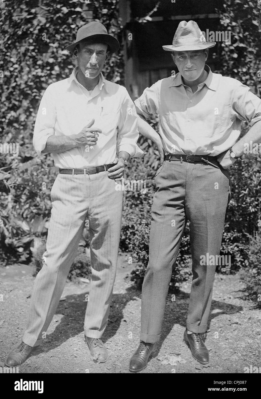 William C. DeMille und DeMille, 1922 Stockfoto