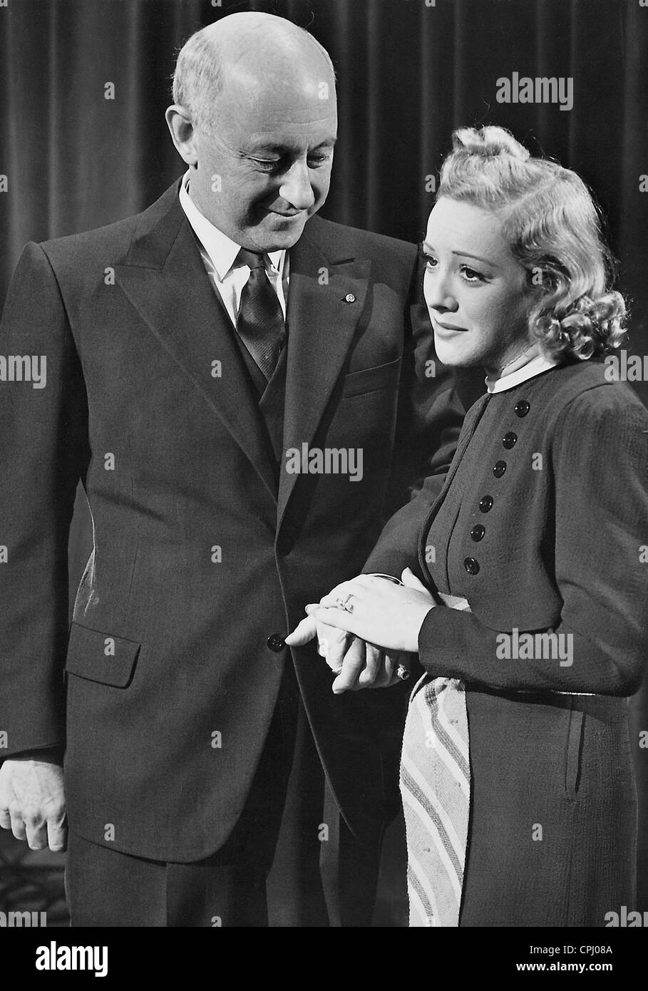 DeMille und Franciska Gaal, 1937 Stockfoto