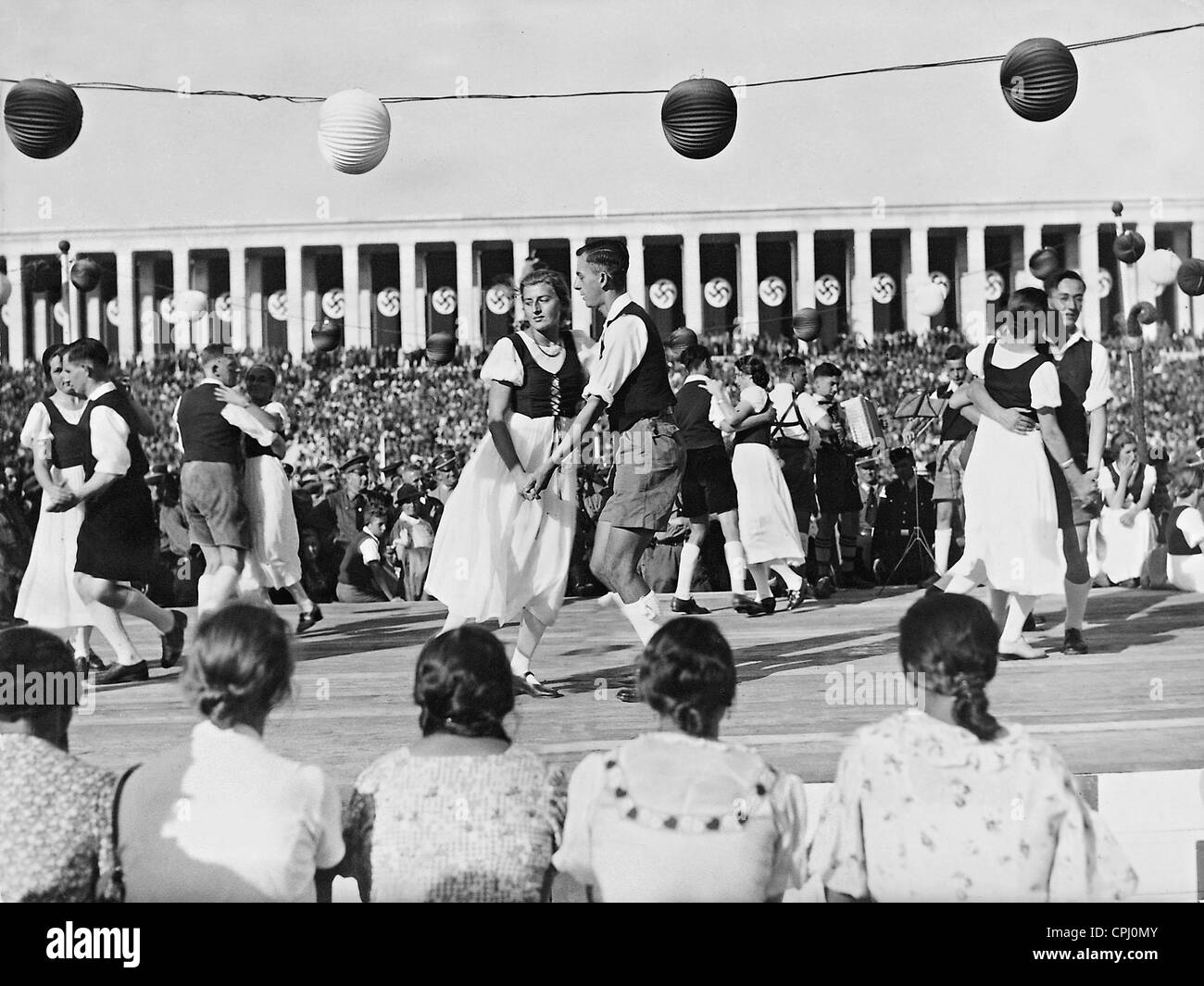 Volksfest in Nürnberg Rallye, 1936 Stockfoto