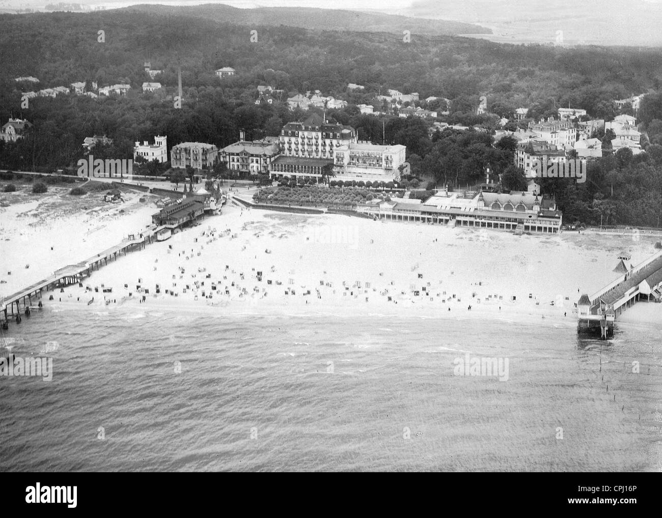 Strandhotel Heringsdorf auf Usedom, 1921 Stockfoto