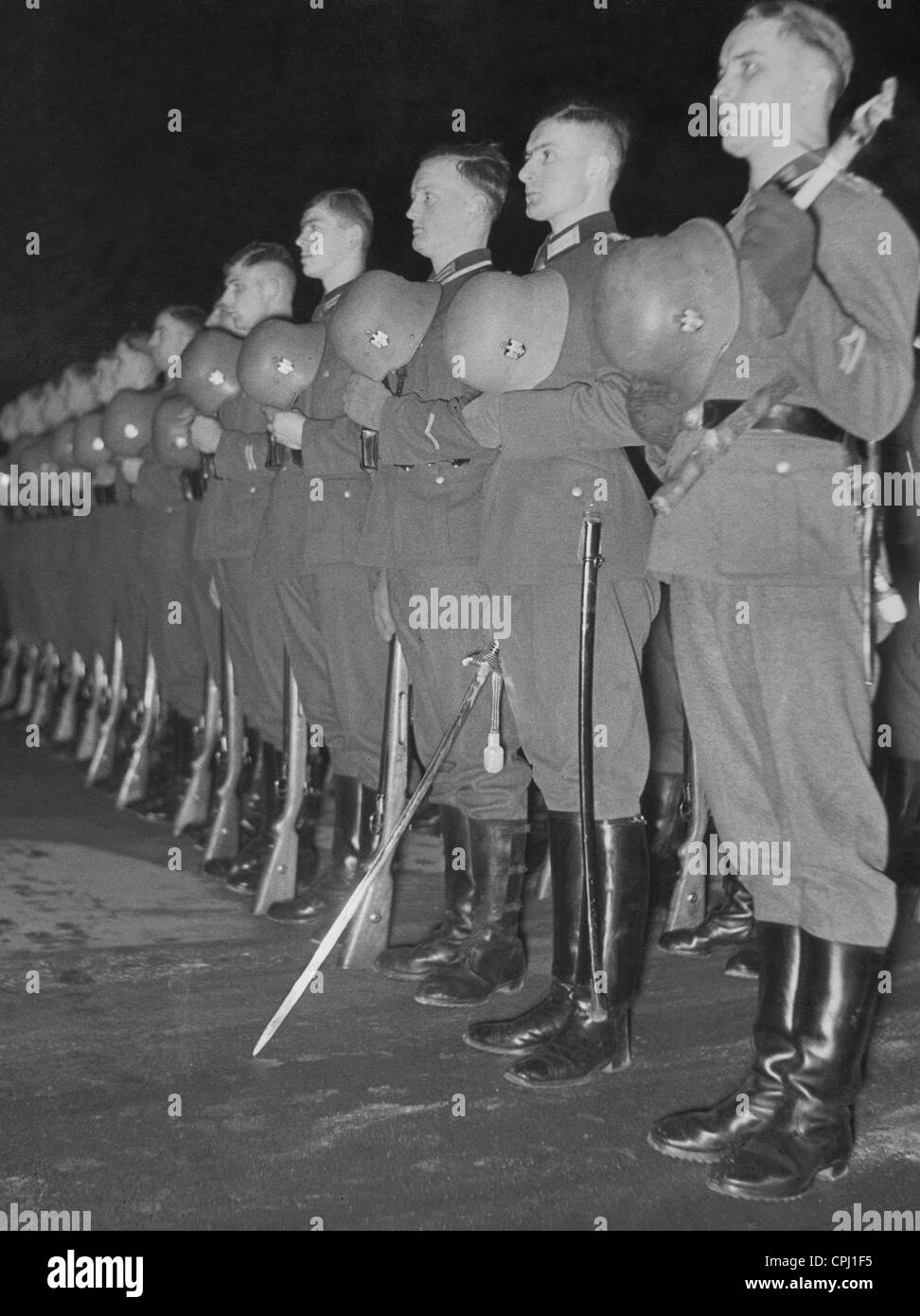 Tattoo von einer Abteilung der Wehrmacht, 1936 Stockfotografie Alamy