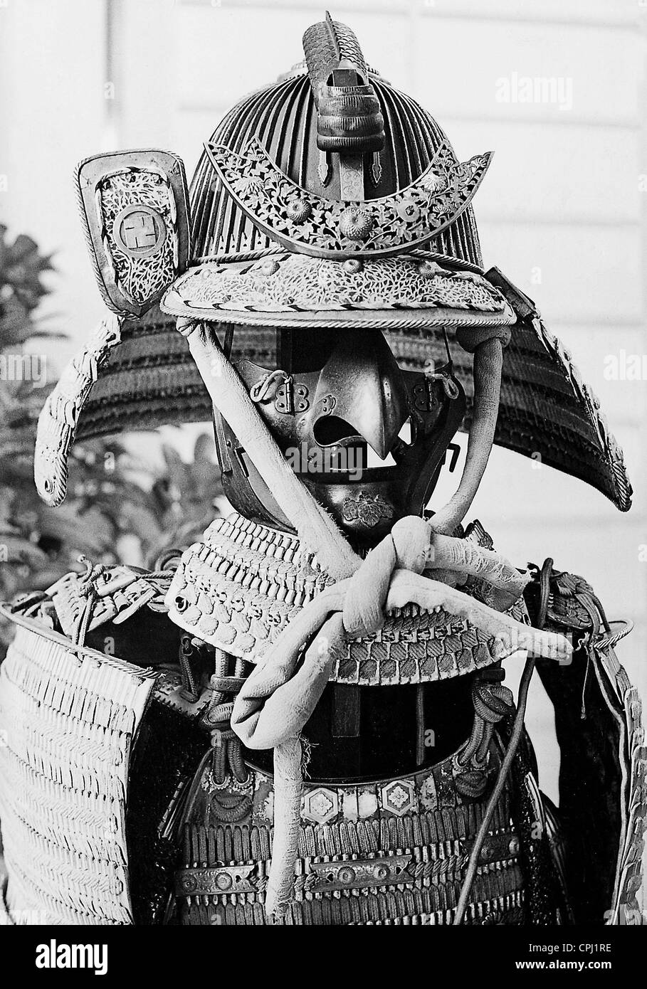 Rüstung eines Samurai, 1940 Stockfoto