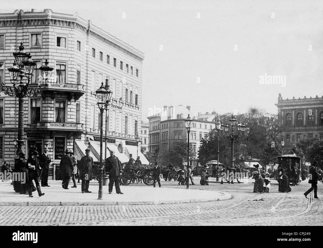 Potsdamer Platz, 1886 Stockfoto