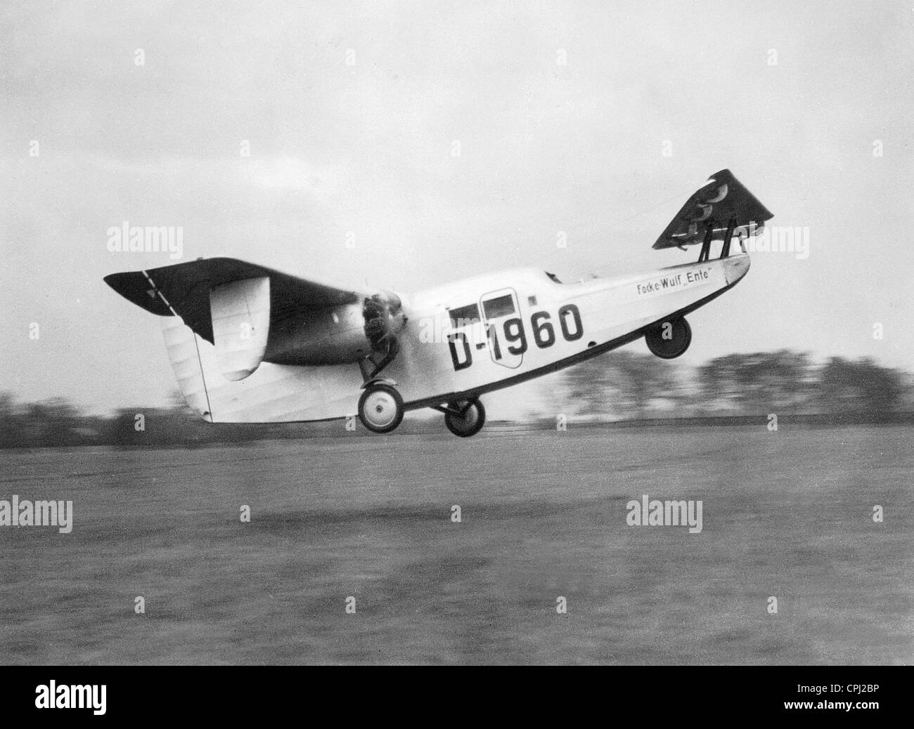 Focke-Wulf F-19 "Ente" Stockfoto