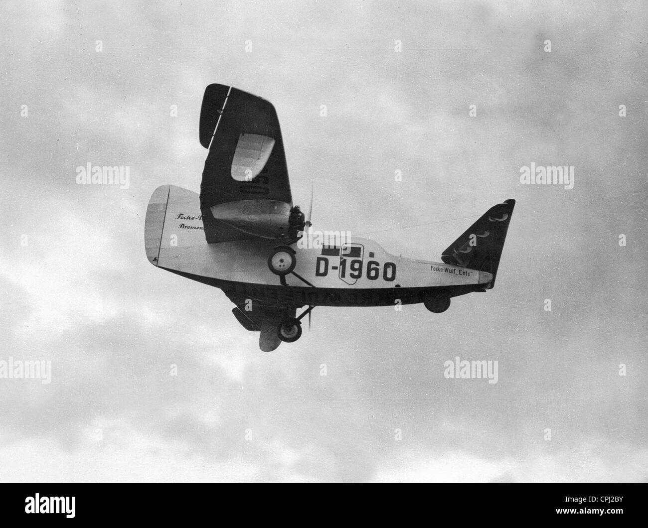 Focke-Wulf F-19 "Ente" Stockfoto