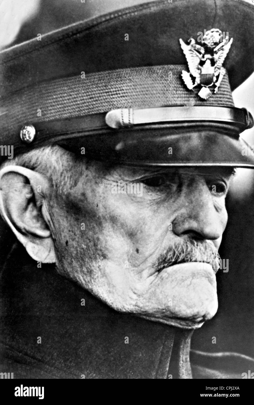 John J. Pershing, 1943 Stockfoto