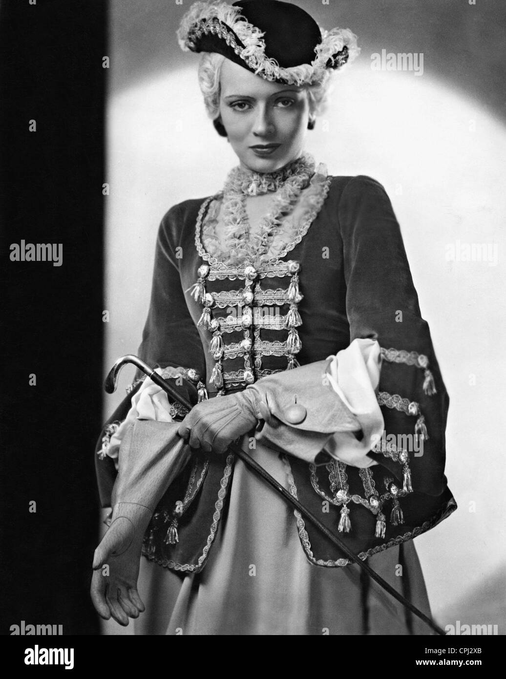 Gina Falckenberg in "der Zigeunerbaron", 1935 Stockfoto
