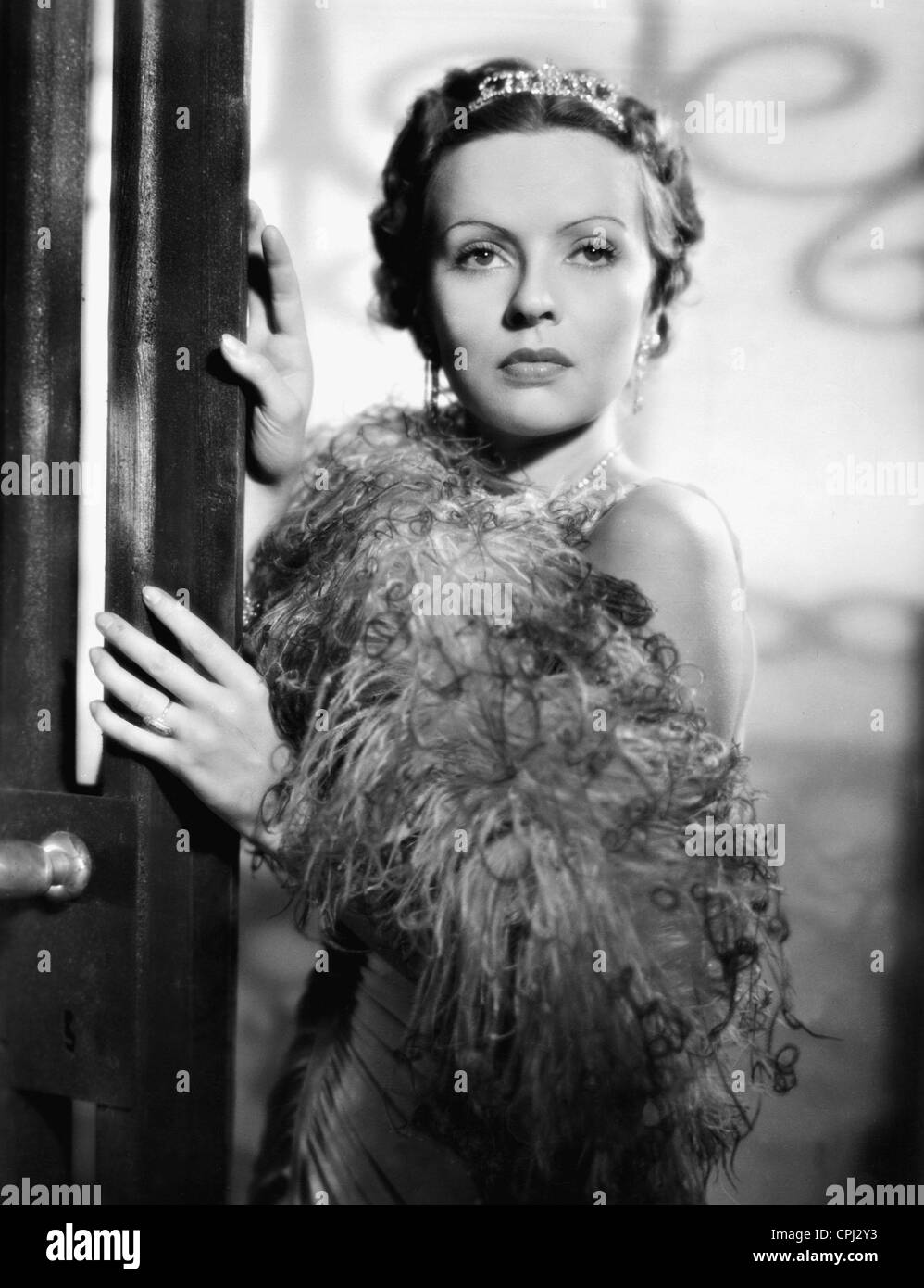 Gina Falckenberg in "Die unverschämte Frau", 1936 Stockfoto