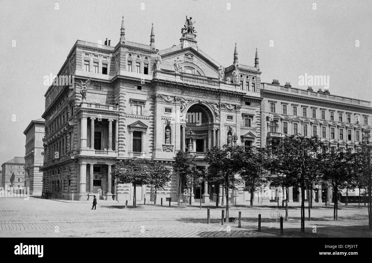 Ring-Theater in Wien, 1898 Stockfoto