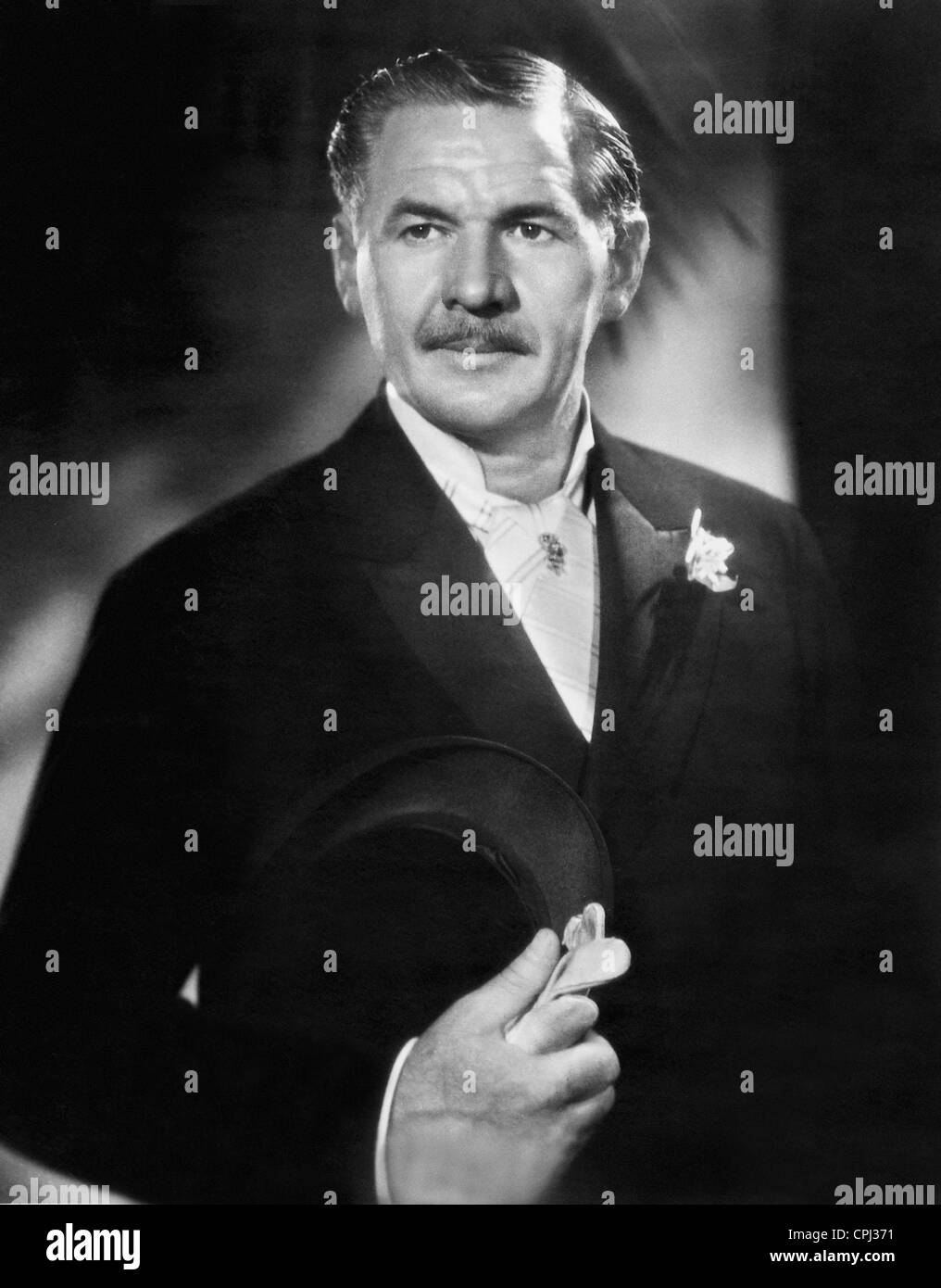 Attila Horbiger in "Späte Liebe", 1943 Stockfoto