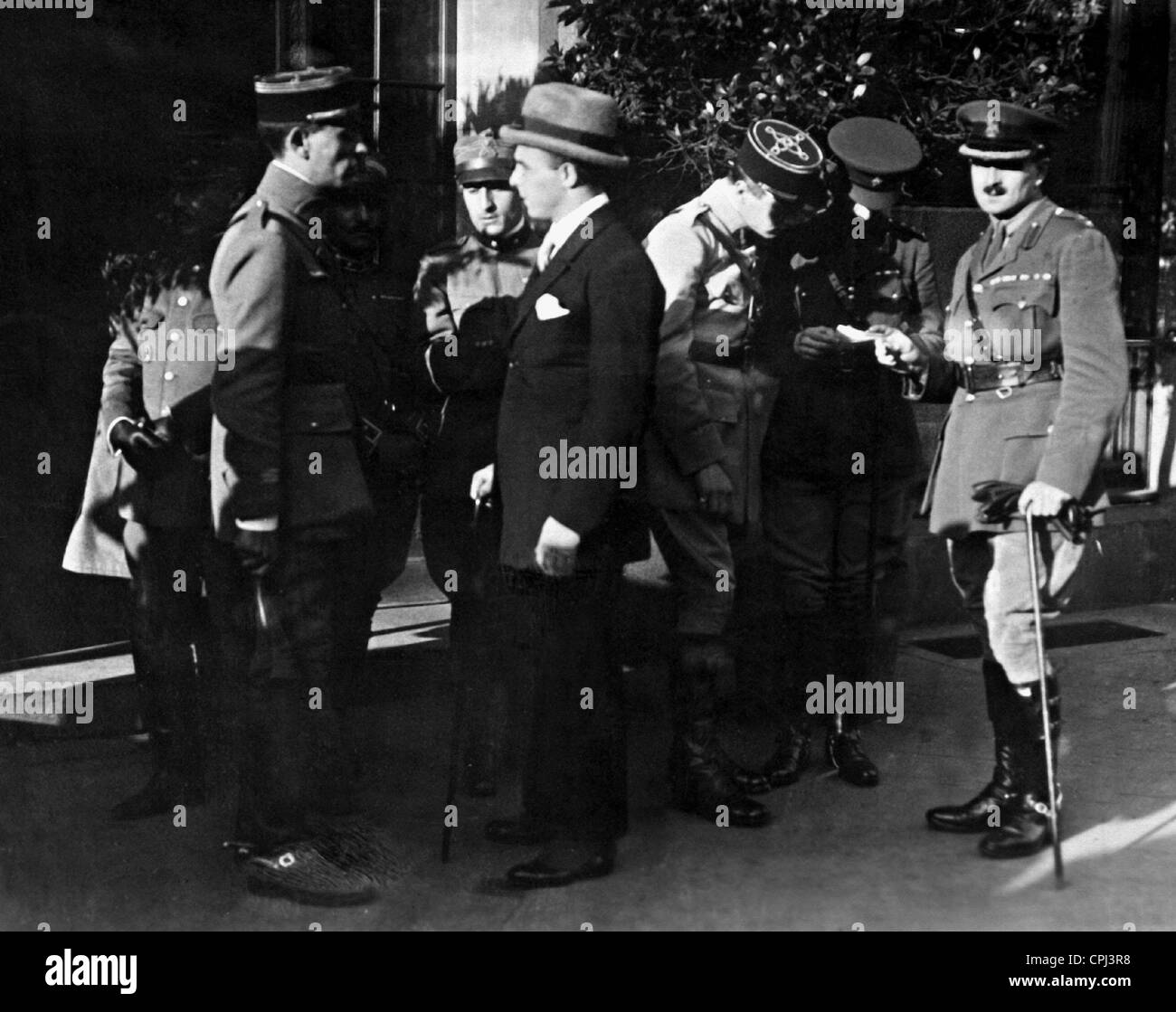 Inter-Alliierten Kommission in Breslau, 1919 Stockfoto