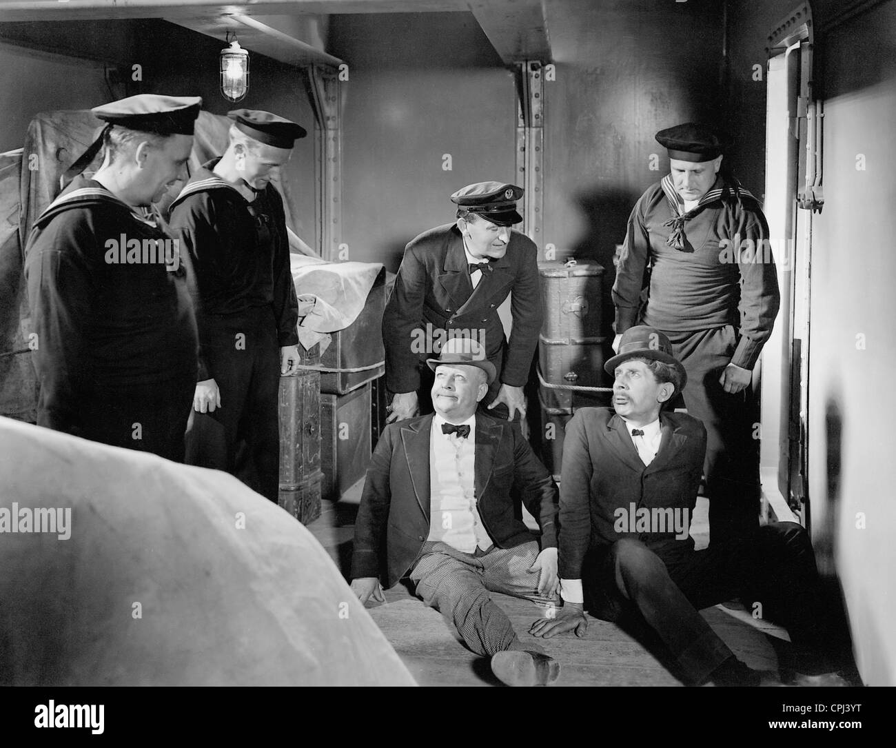 Harald Madsen und Carl Schenstrom "Blinde Passagiere", 1936 Stockfoto
