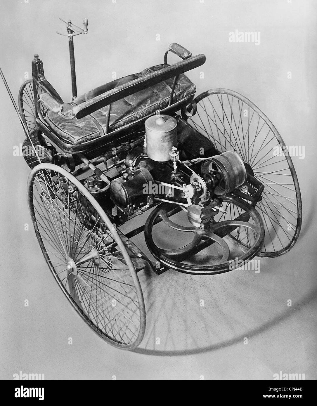 Ein Automobil von Carl Benz aus dem Jahr 1885 Stockfoto