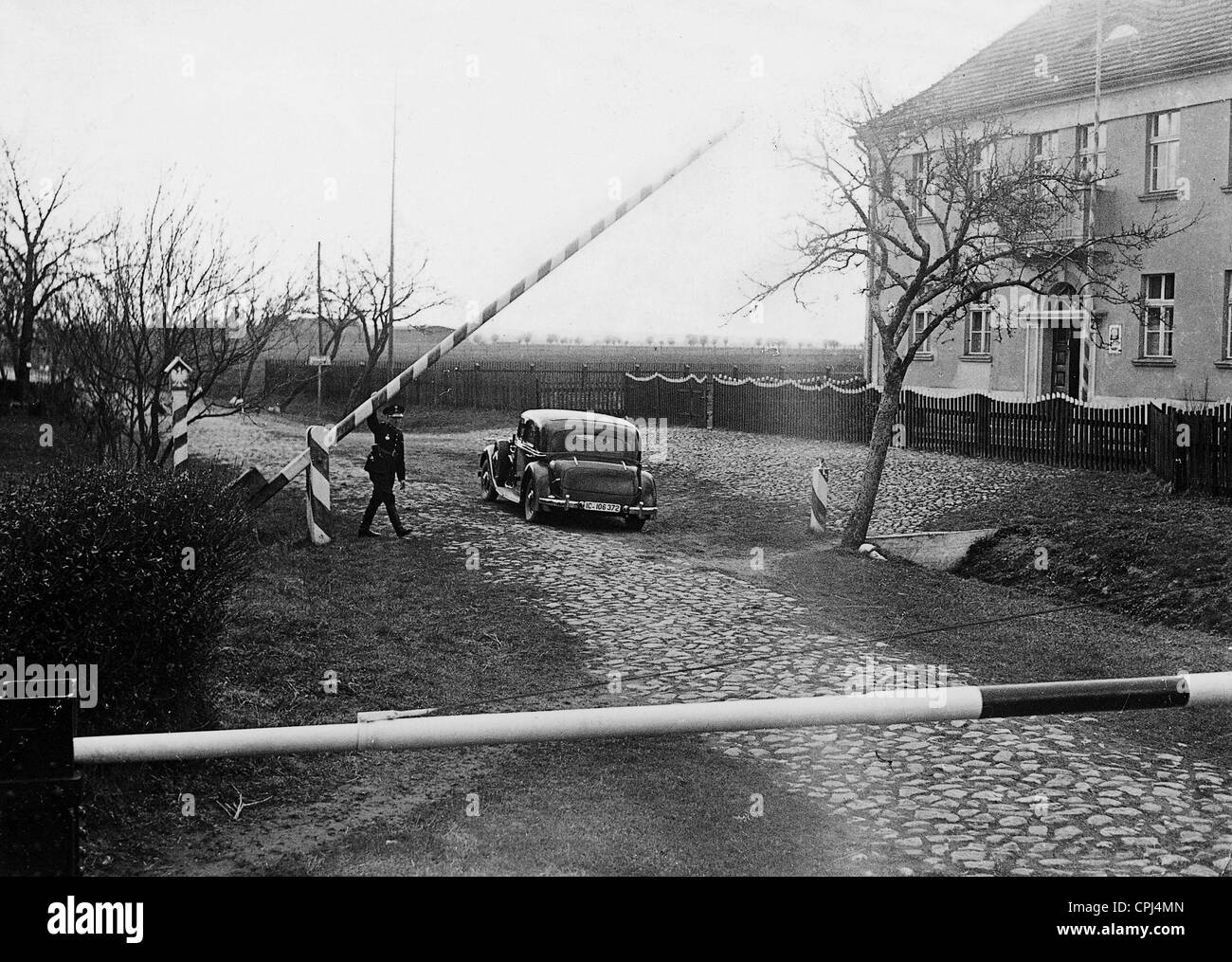 Grenze zwischen Polen und Westpreußen, 1939 Stockfoto