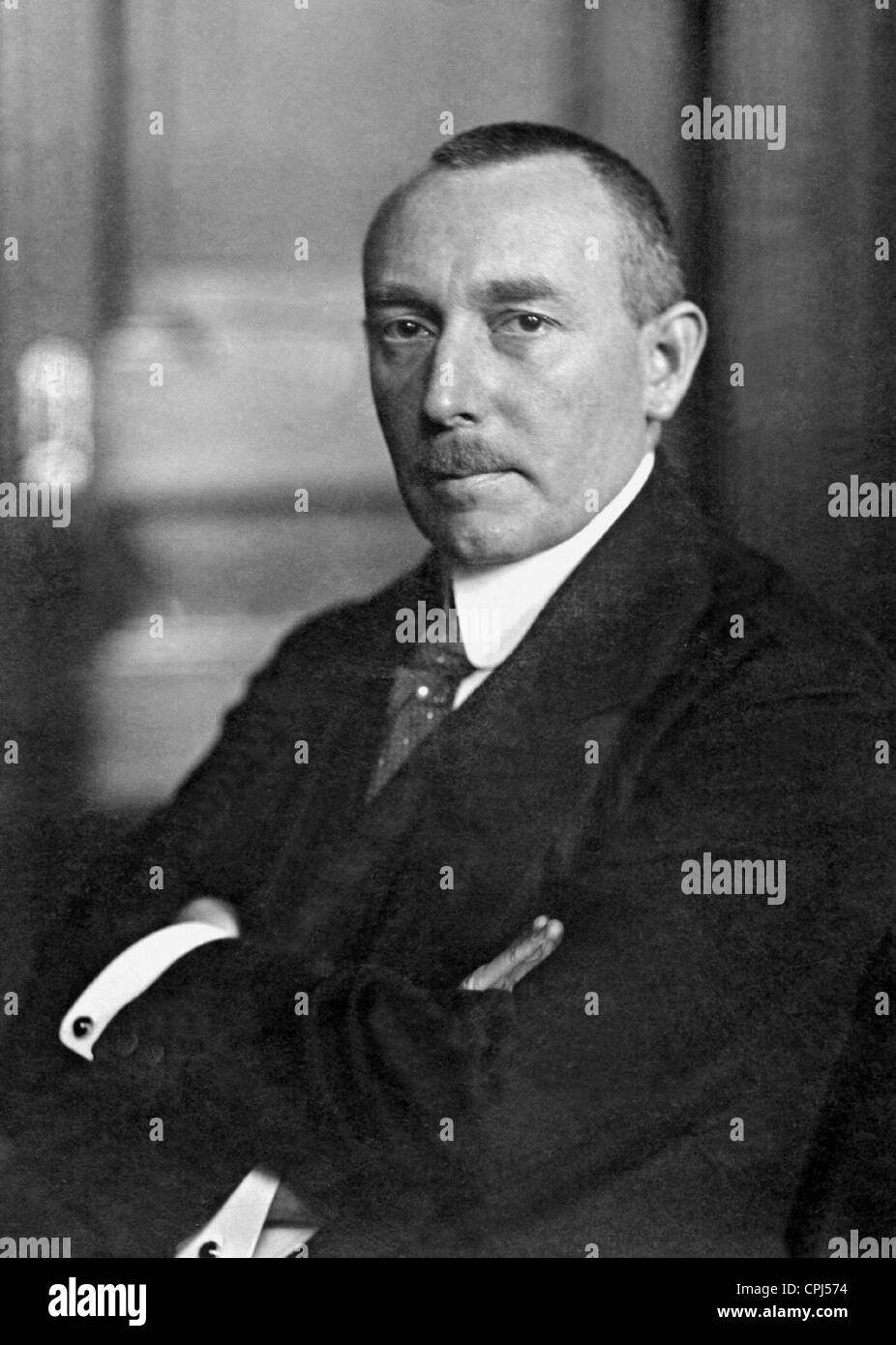 Karl Helfferich, 1915 Stockfoto