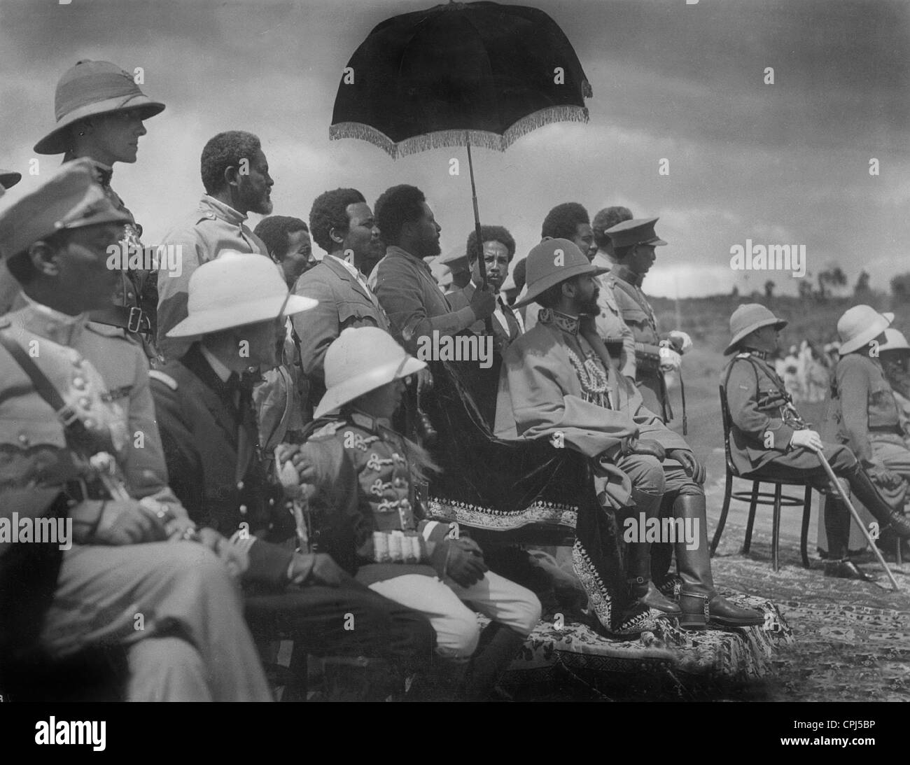 Kaiser haile selassie von ??thiopien und sein sohn Fotos und