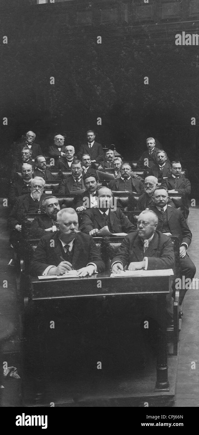 Sitzung des Bayerischen Landtags, 1912 Stockfoto