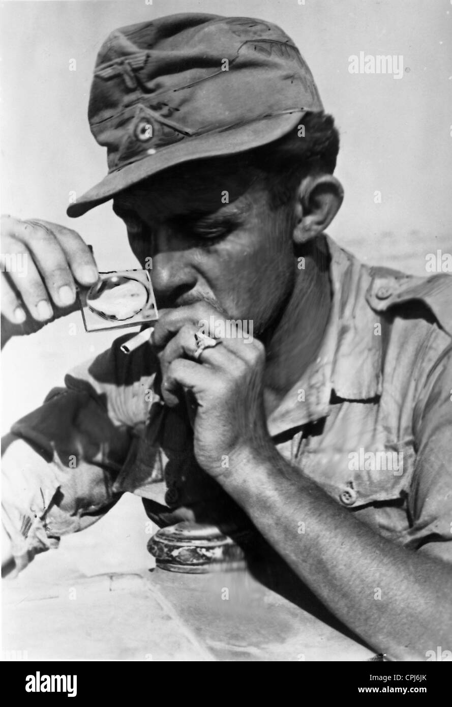 Deutschen Soldaten des Afrika-Korps, 1942 Stockfoto