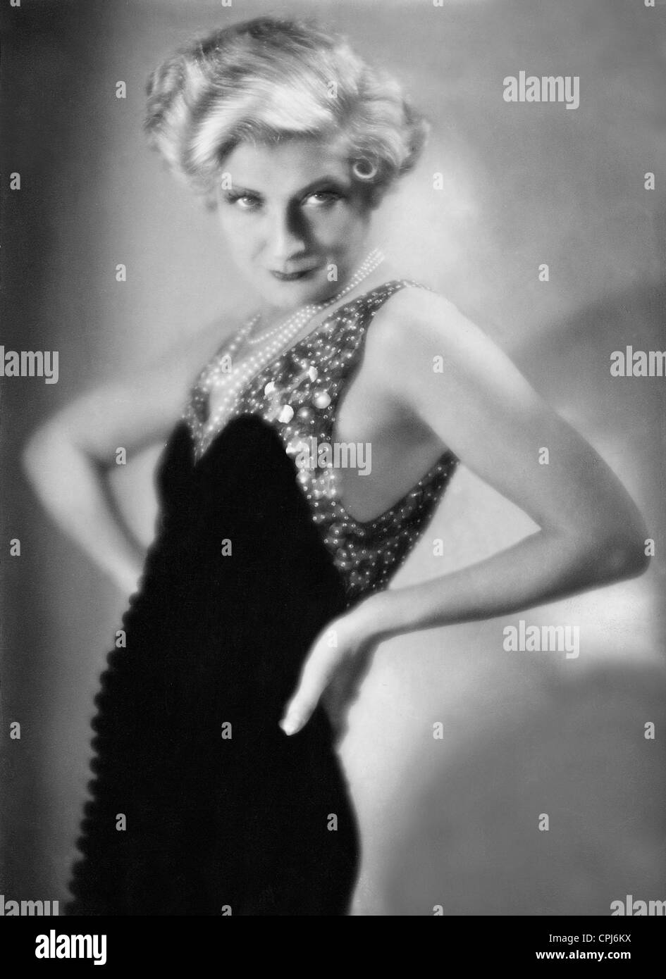 Hilde Hildebrand in "Wenn die Liebe Mode untergeht", 1932 Stockfoto