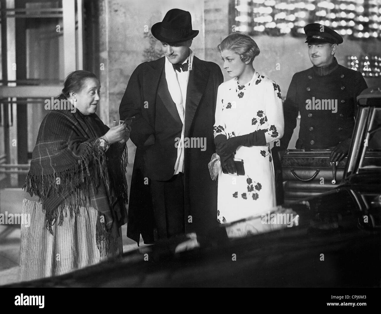 Adolf Wohlbrueck und Hilde Hildebrand in "Keine Angst vor der Liebe sein", 1933 Stockfoto