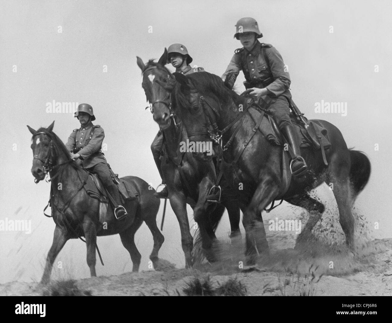 Deutsche Kavallerie 1934 Stockfotografie Alamy