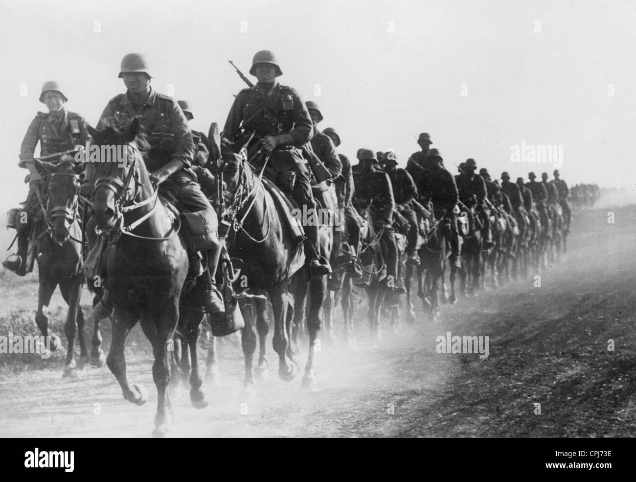 Deutschen Aufklärung Division an der Ostfront, 1941 Stockfoto
