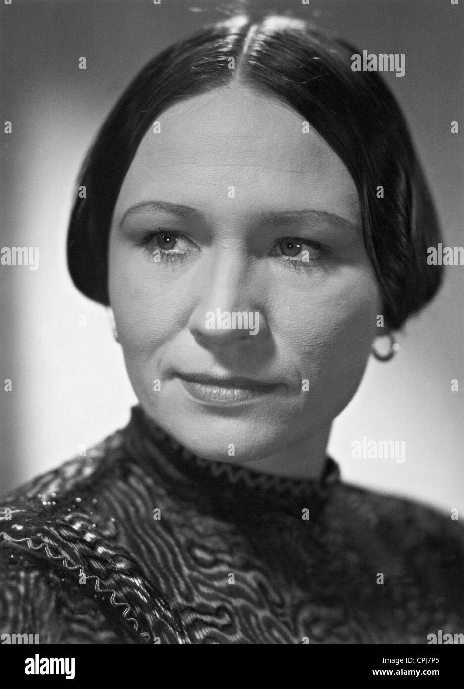 Maria Koppenhoefer in "Schuesse in Kabine 7', 1938 Stockfoto