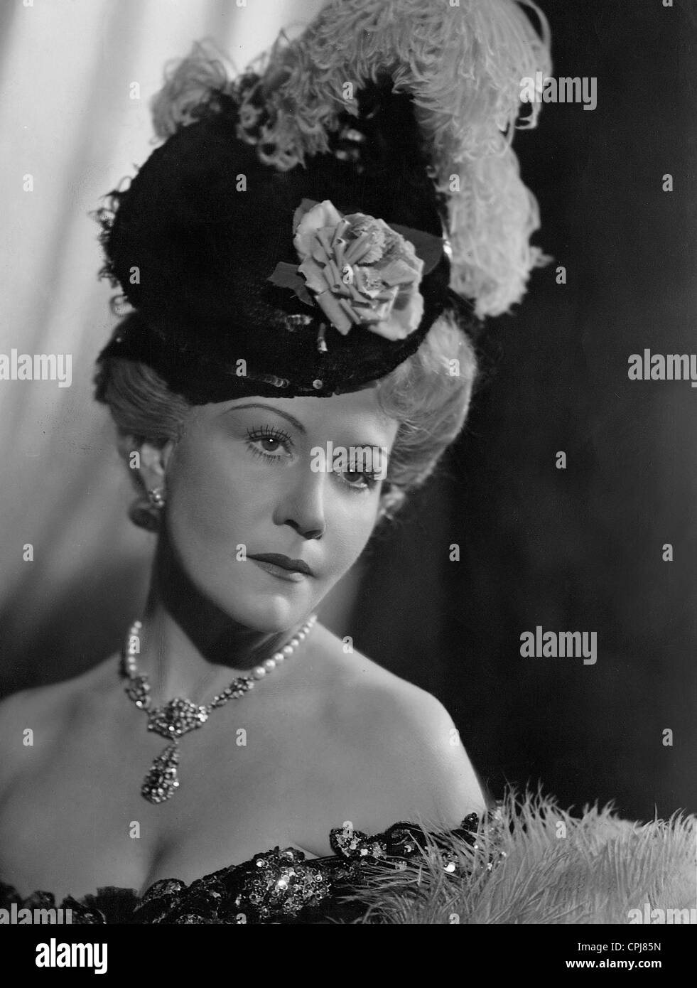 Erika von Thellmann in "Bal Pare', 1940 Stockfoto
