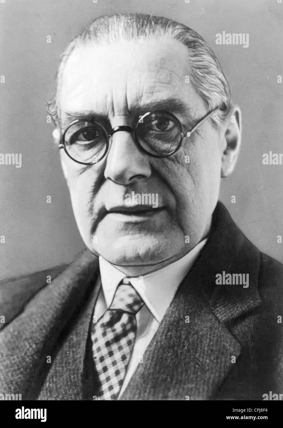 Peter Behrens um 1928 Stockfoto