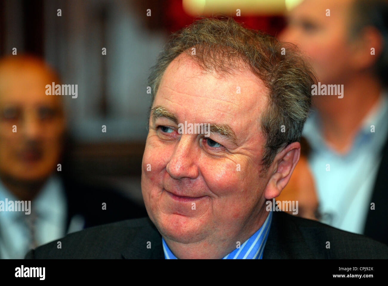 Adrian Sanders MP bei einem Lobby-Tag des Parlaments für Patienten mit Diabetes, London, UK. Stockfoto