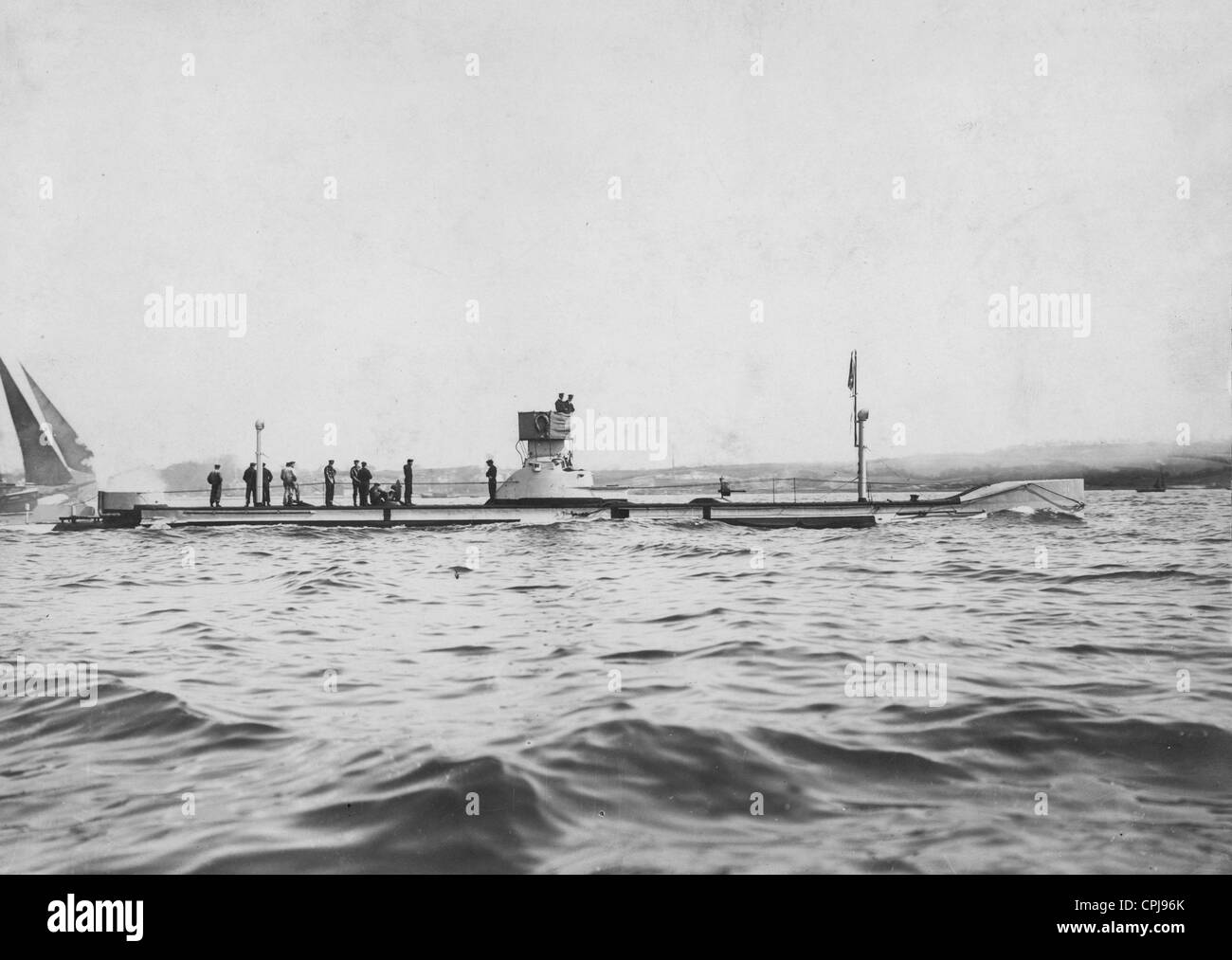 Deutsche u-Boot, 1914 Stockfoto