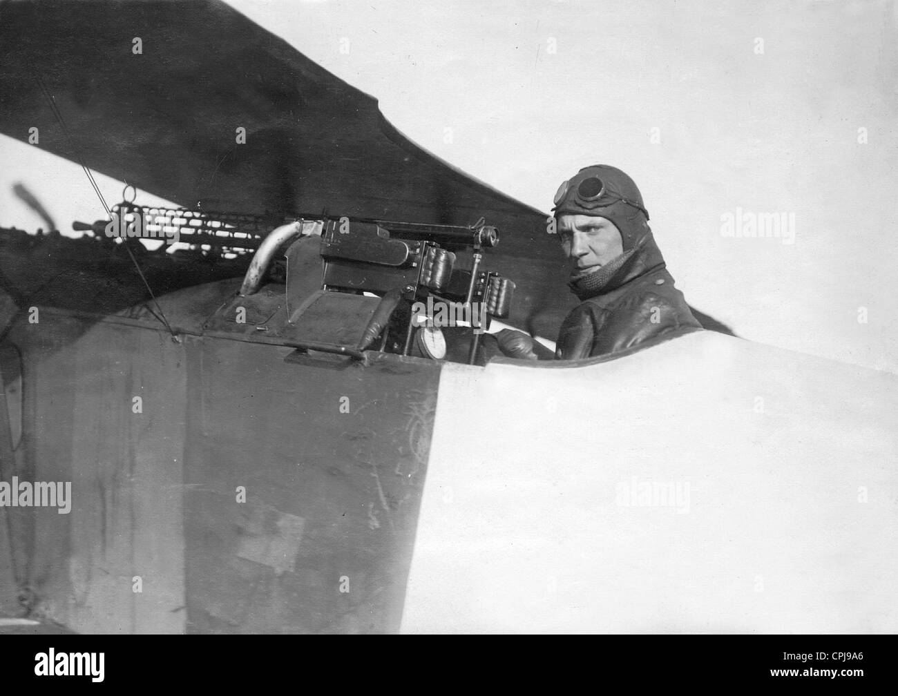 Hermann Goering als Kampfpilot im ersten Weltkrieg Stockfoto