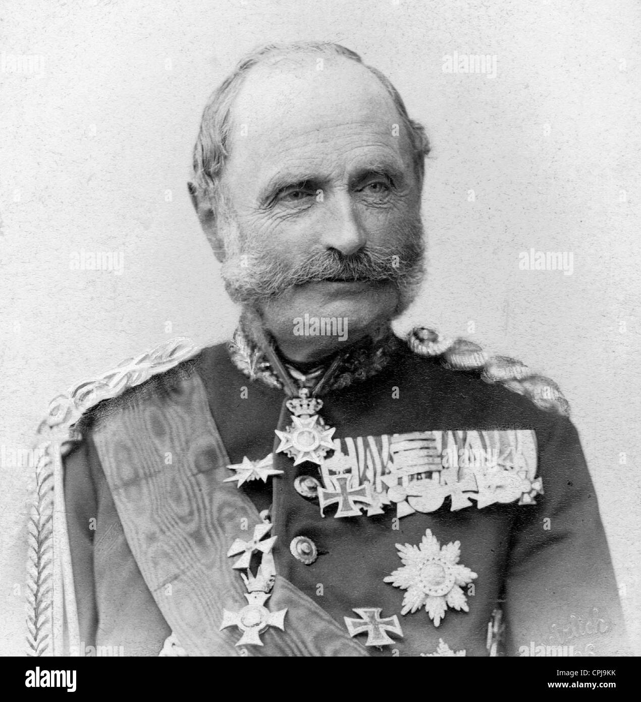 Prinz Georg von Sachsen Stockfoto