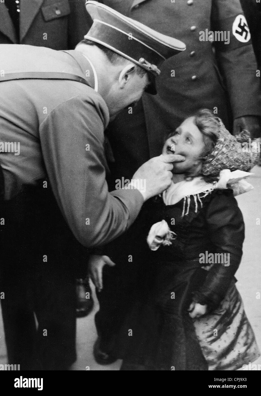 Adolf Hitler in Klagenfurt, 1938 Stockfoto