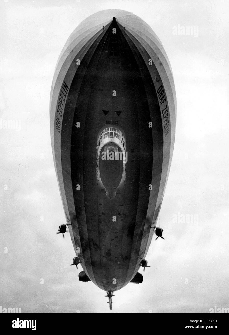 Das Luftschiff LZ 127 "Graf Zeppelin", 1934 Stockfoto