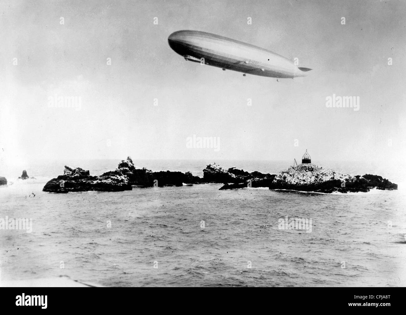 LZ 127 "Graf Zeppelin" auf der Reise nach Südamerika, 1931 Stockfoto