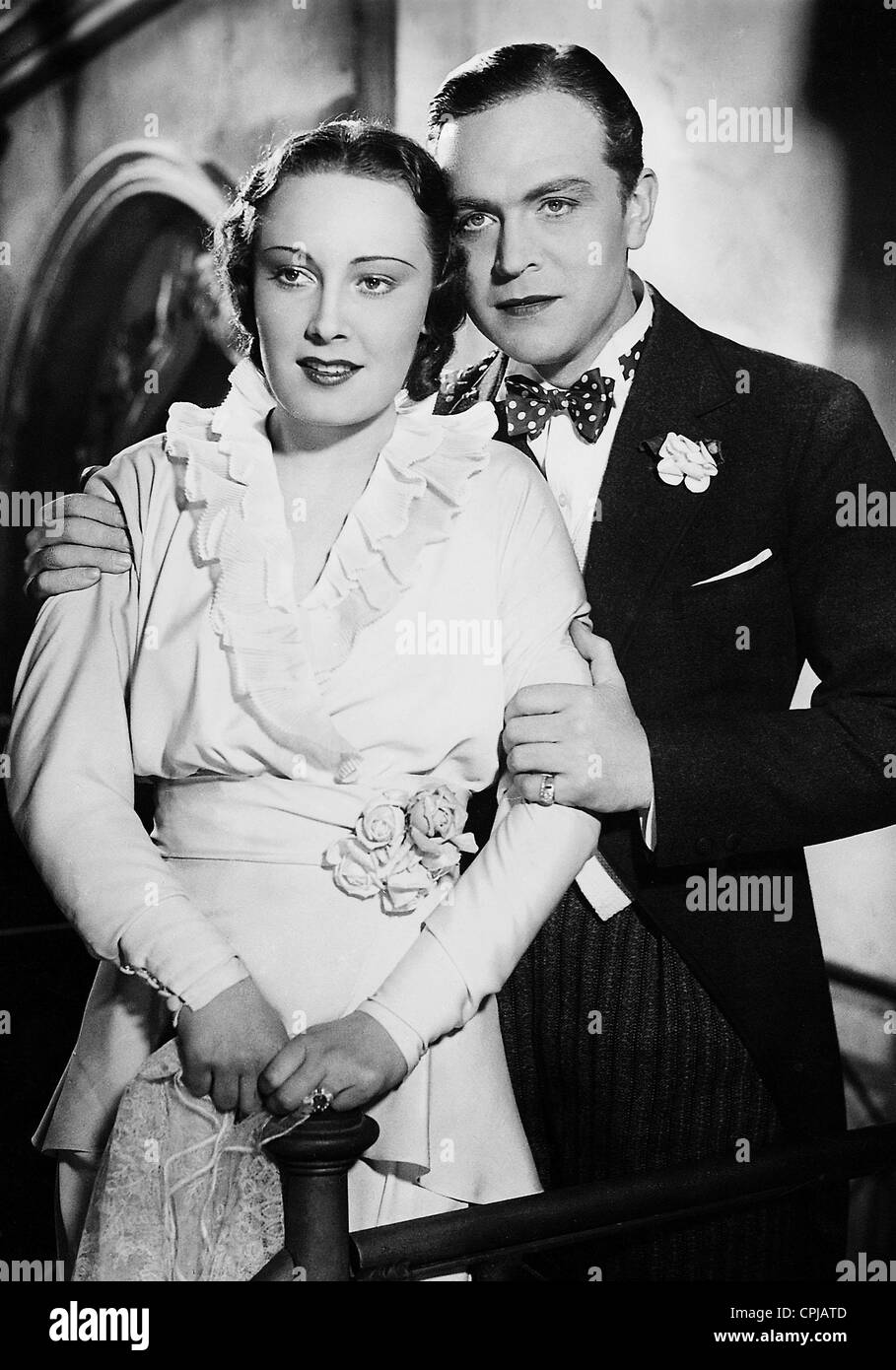 Lida Baarova und Gustav Froehlich in "Barcarole", 1935 Stockfoto