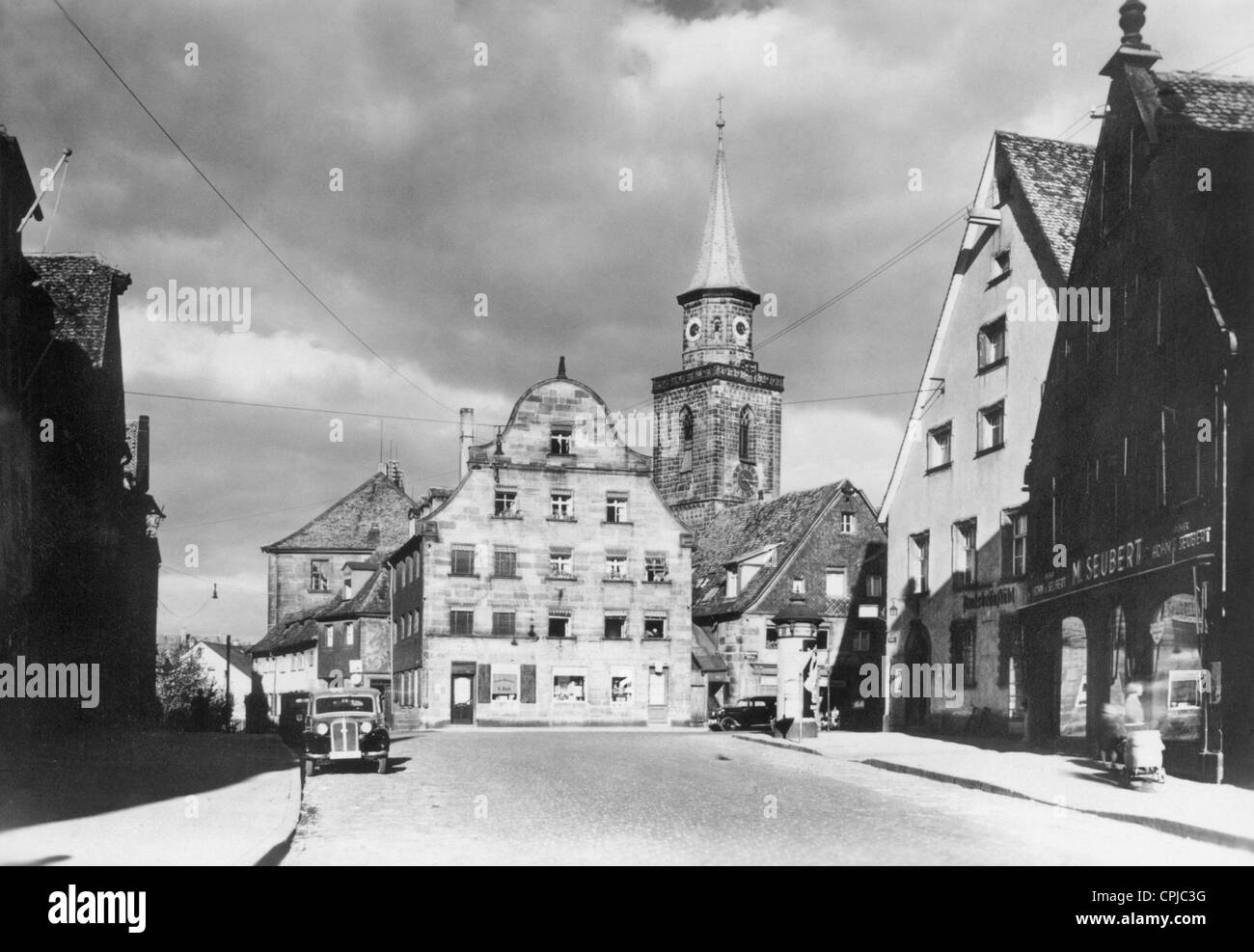 Kirche St. Michael in Fürth Stockfoto