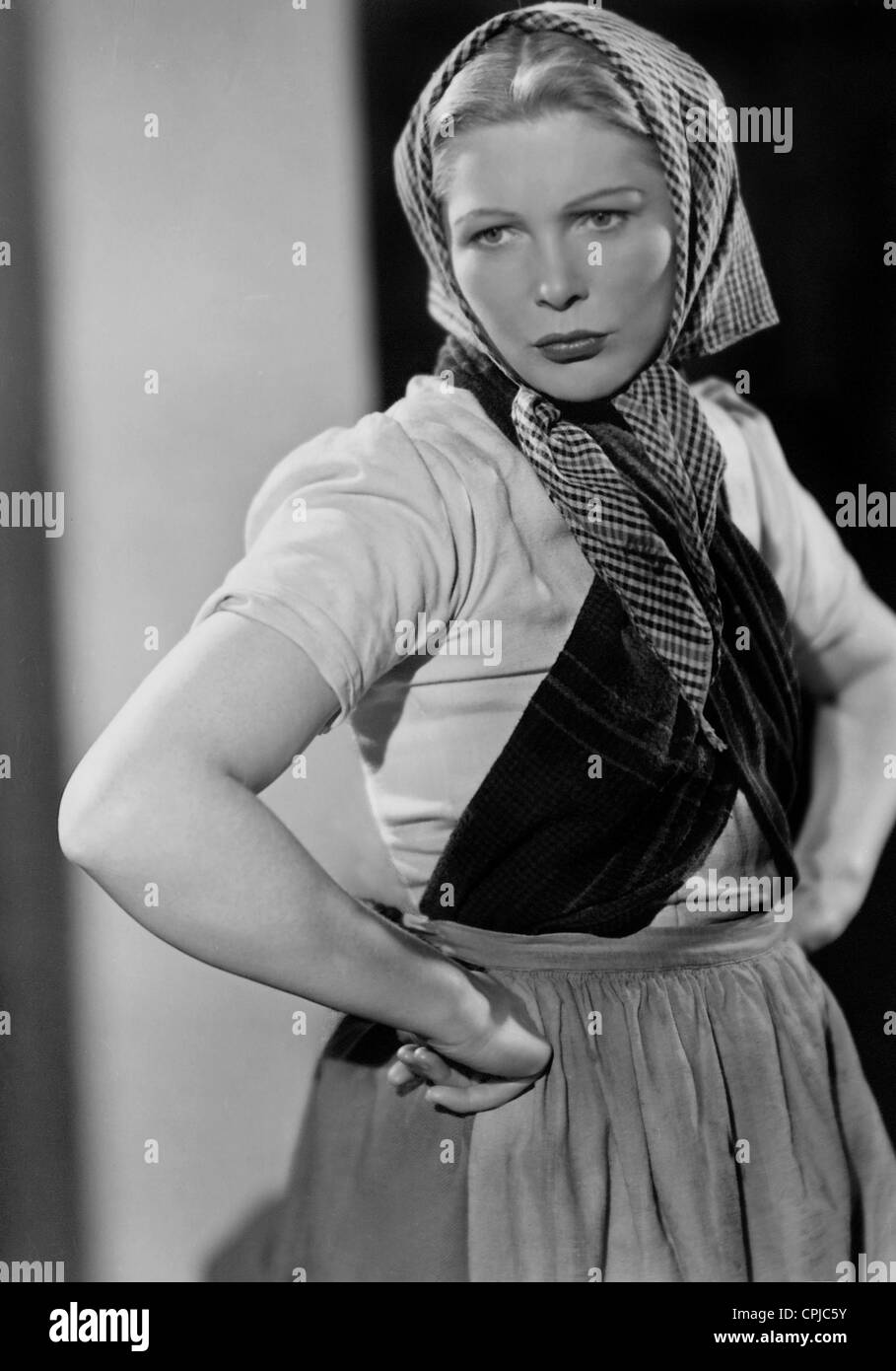 Carsta Loeck in "Fuer Die Katz", 1940 Stockfoto