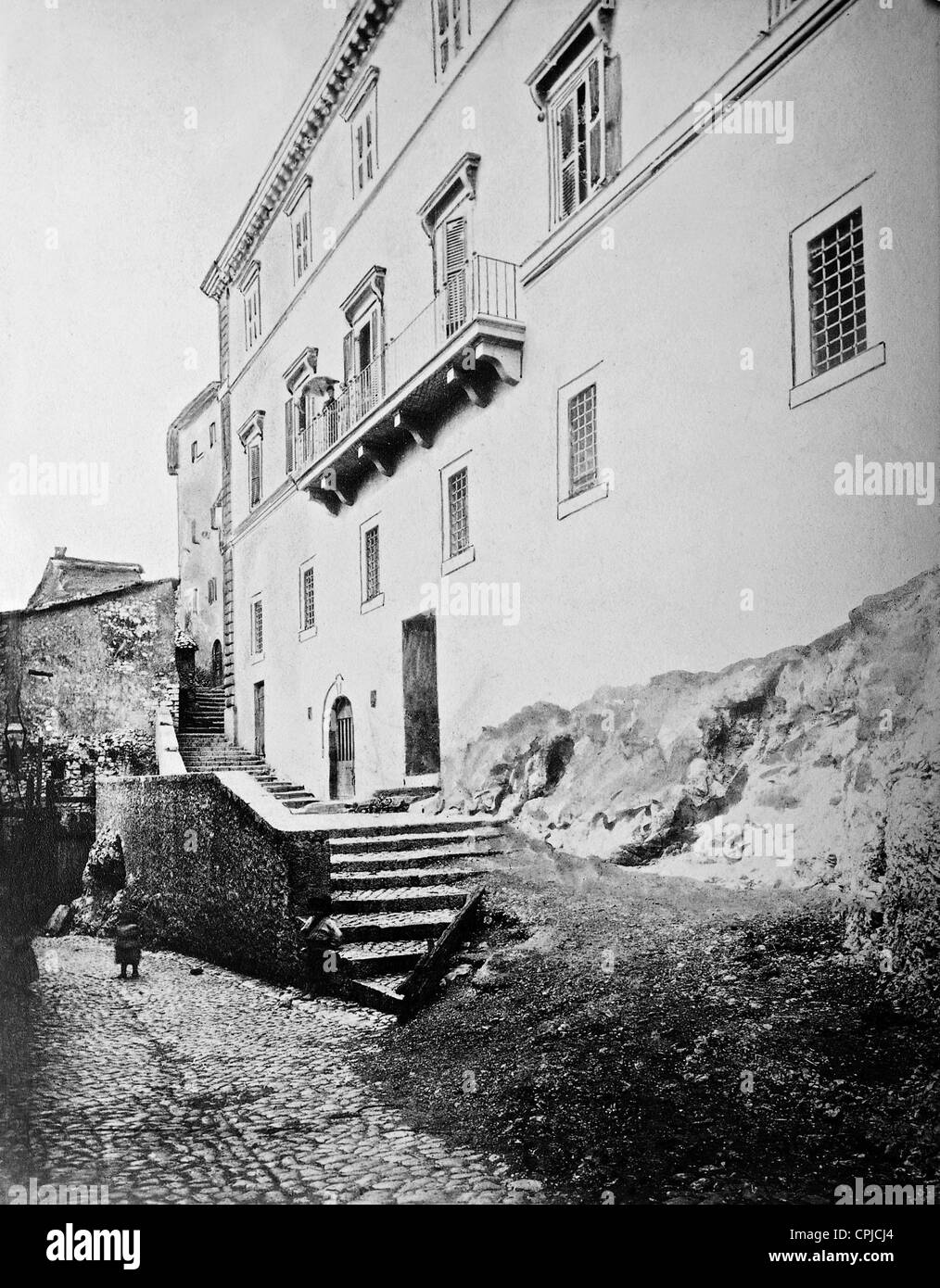 Geburtshaus Papst Leo XIII. Stockfoto
