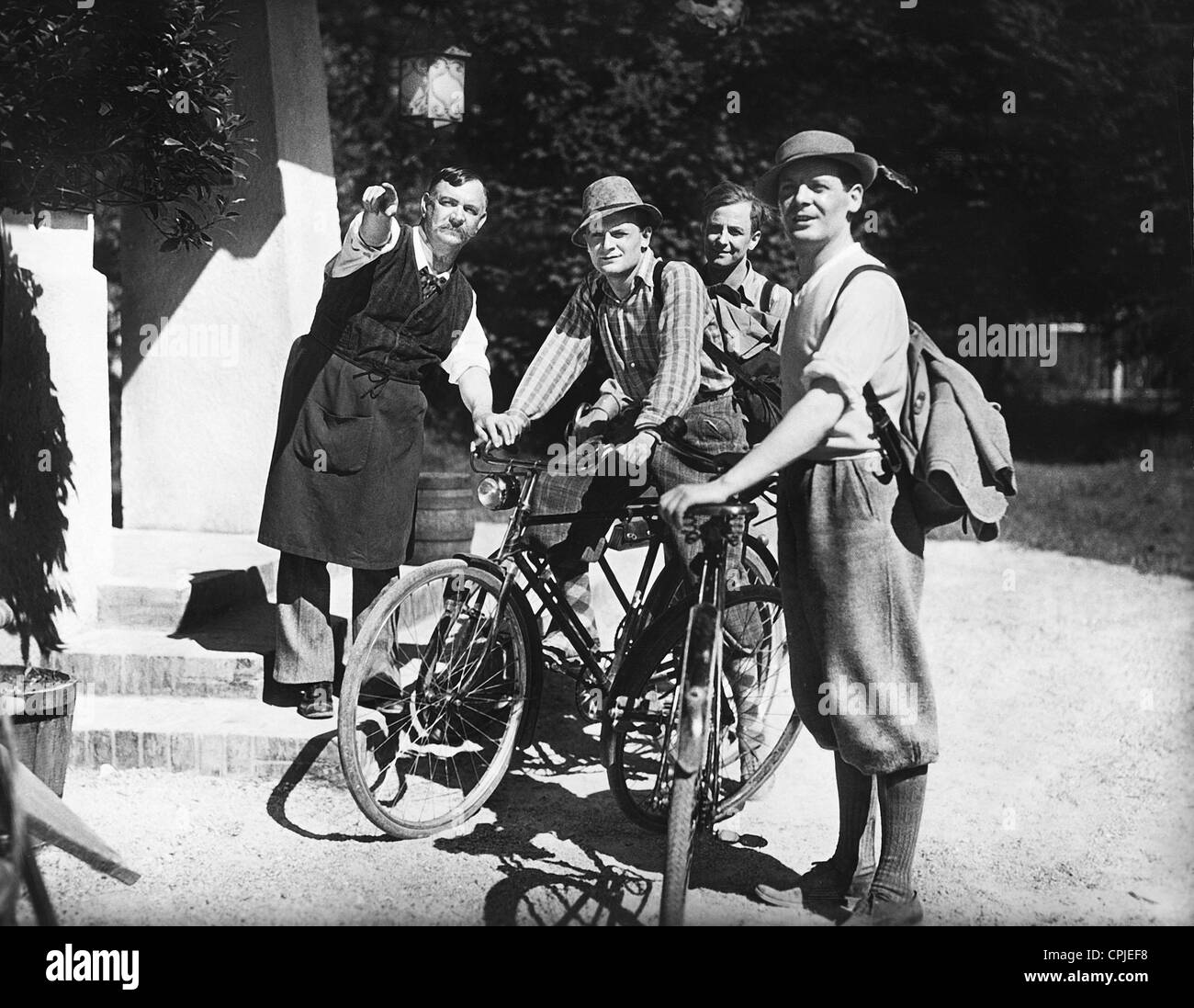 Beppo Brehm in er Weiss war er Wille ", 1935 Stockfoto