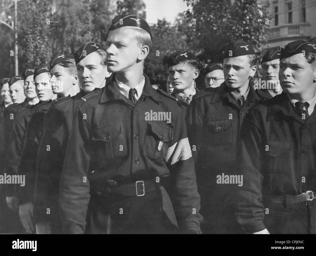Jugendorganisation der norwegischen Nasjonal Samling, 1942 Stockfoto