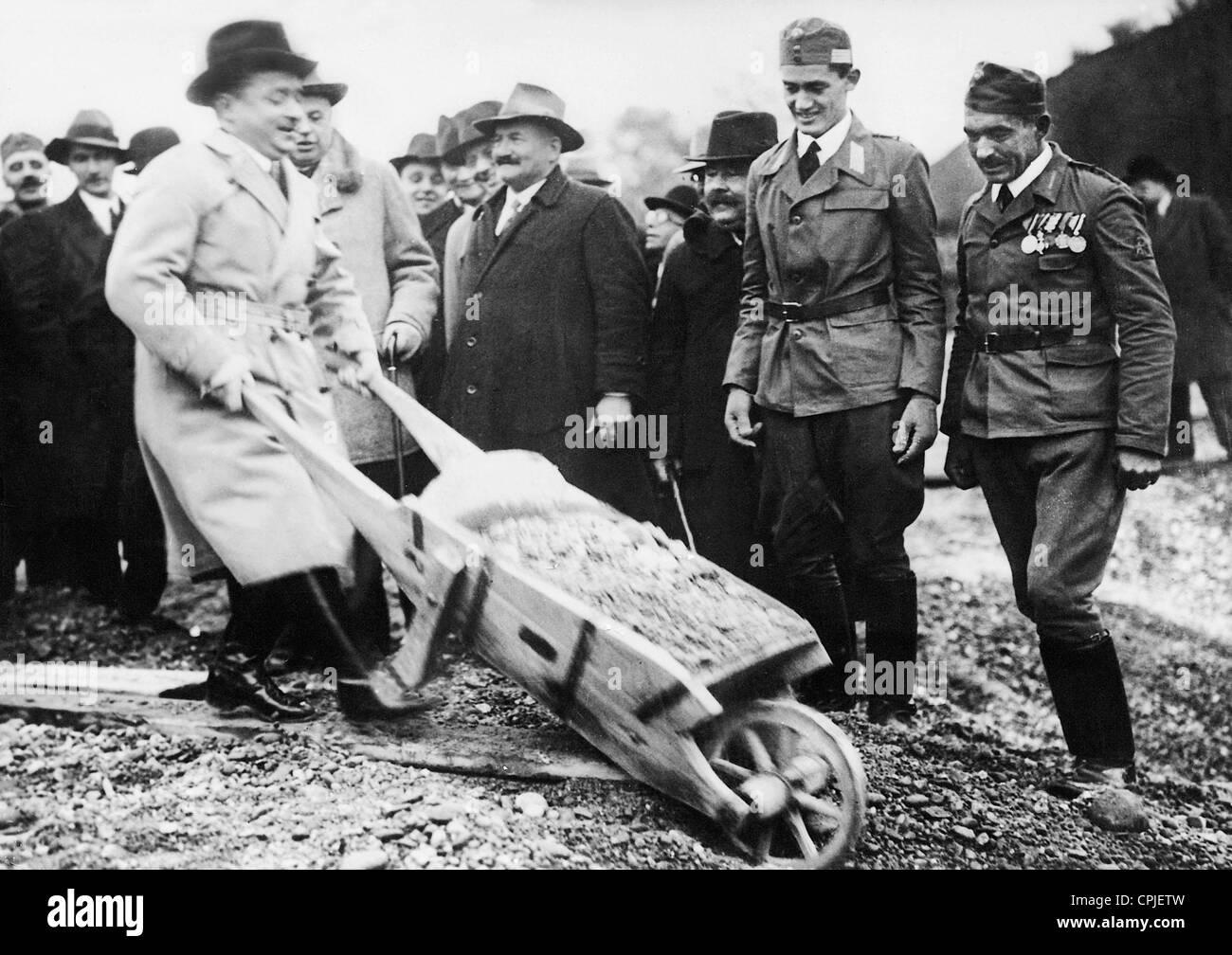 Engelbert Dollfuß in Vienne, 1933 Stockfotografie Alamy
