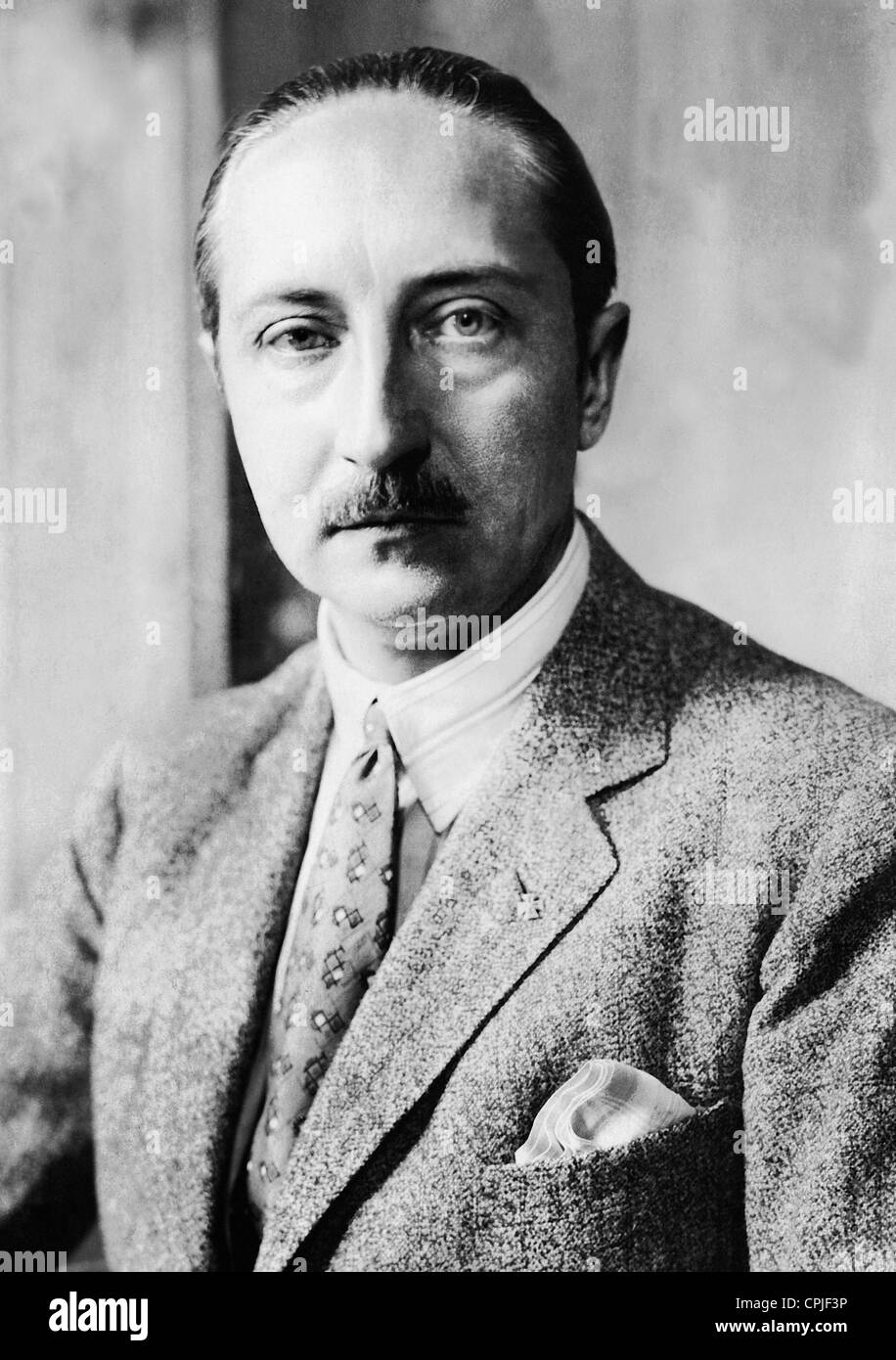 Prinz August Wilhelm von Preußen, 1927 Stockfoto