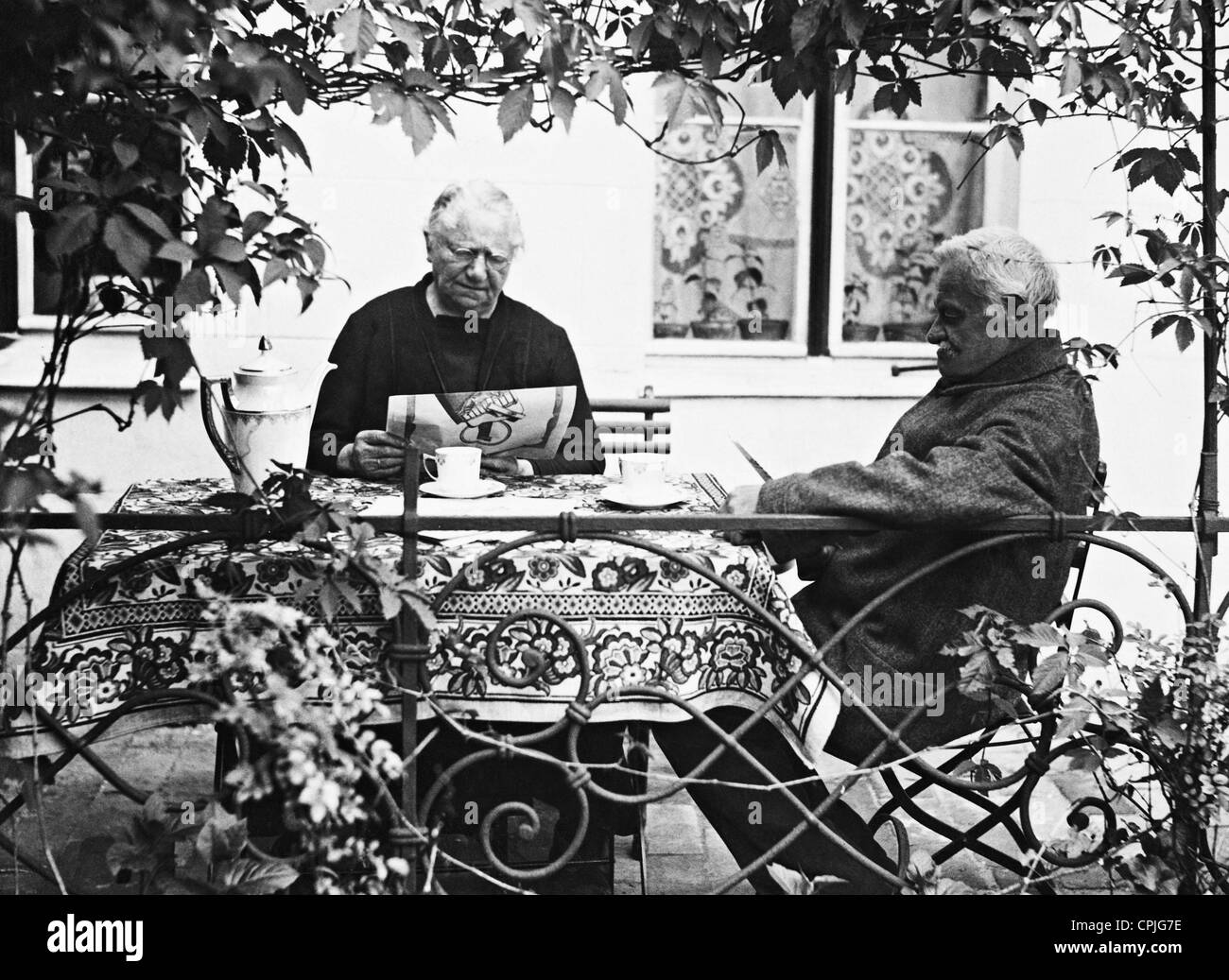 Ende der Arbeit, 1931 Stockfoto