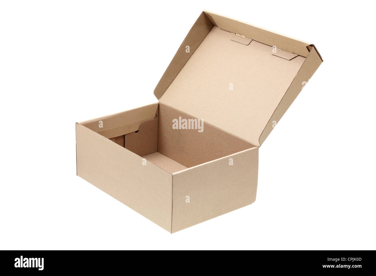 Karton-Box Stockfoto