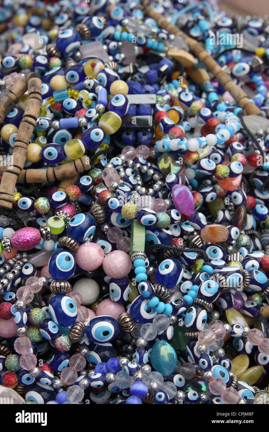 Schmuck zum Verkauf in Istanbul, Türkei Stockfoto